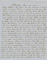 Letter from THOMAS WILLIAM SILLOWAY to GEORGE PERKINS MARSH,                             dated August 25, 1857.