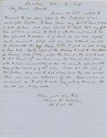 Letter from THOMAS WILLIAM SILLOWAY to GEORGE PERKINS MARSH,                             dated October 2, 1857.