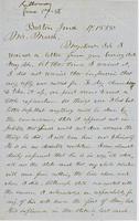 Letter from THOMAS WILLIAM SILLOWAY to GEORGE PERKINS MARSH,                             dated June 17, 1858.