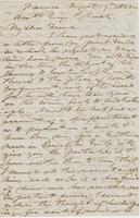 Letter from HIRAM POWERS to GEORGE PERKINS MARSH, dated August                             17, 1851.