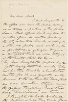 Letter from HIRAM POWERS to GEORGE PERKINS MARSH, dated April 5,                             1867.