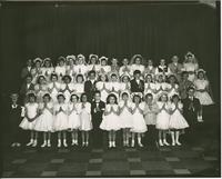 Mater Christi School (?) - First Communion (taken at Mt. St. Mary's)
